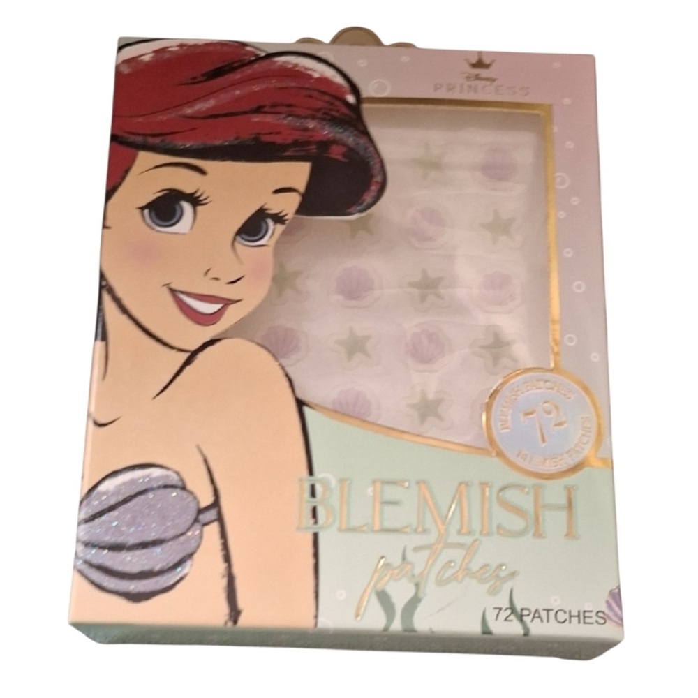 Disney Princess Little Mermaid Blemish Patches - 72 Patches